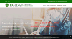 Desktop Screenshot of egida.biz.pl